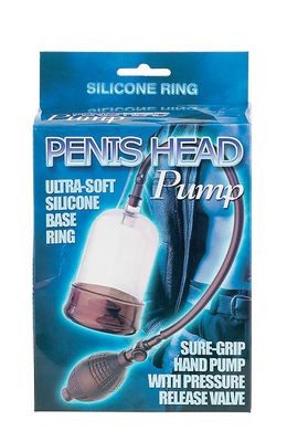 Вакуумна помпа для чоловіків Penis Head Pump, Черный