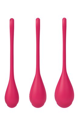 T360186 набір вагінальних кульок Satisfyer Yoni Power 1 Red, Рожевий