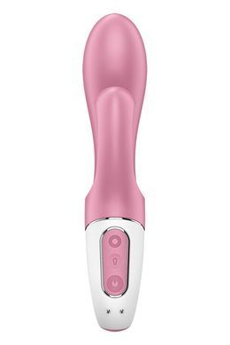 Вибратор кролик Satisfyer Air Pump Bunny 2 с технологией давления воздуха, розовый