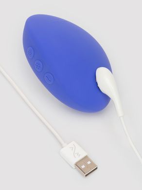 Клиторальный вибратор We-Vibe Temp Lavender Blue с функцией нагрева и охлаждения, синий