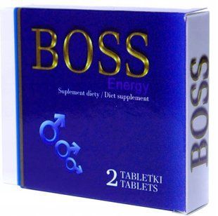 Таблетки для потенції Boss, 2 капсули