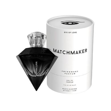 Духи з феромонами для чоловіків Eye of Love Matchmaker Black Diamond для підвищення впевненості, 30 мл