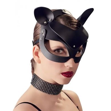 Маска кішечка Shiny cat Mask with studs