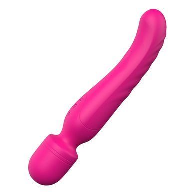 Вибратор-микрофон с подогревом Dream Toys Essentials Heating Bodywand, розовый, 23 &times; 3,6 см