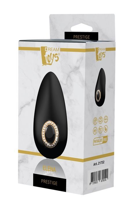 Кліторальний вібростимулятор Dream Toys PRESTIGE ELENA чорний