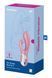 Вибратор кролик Satisfyer Air Pump Bunny 2 с технологией давления воздуха, розовый