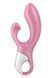 Вибратор кролик Satisfyer Air Pump Bunny 2 с технологией давления воздуха, розовый