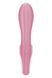 Вибратор кролик Satisfyer Air Pump Bunny 2 с технологией давления воздуха, розовый