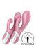 Вибратор кролик Satisfyer Air Pump Bunny 2 с технологией давления воздуха, розовый