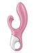 Вибратор кролик Satisfyer Air Pump Bunny 2 с технологией давления воздуха, розовый