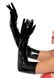 Сексуальні рукавички вище ліктів Opera Leg Avenue, вінілові, чорні, L