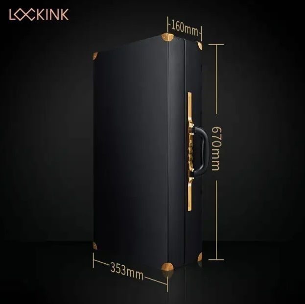Чемодан БДСМ 14 предметов LOCKINK Черный