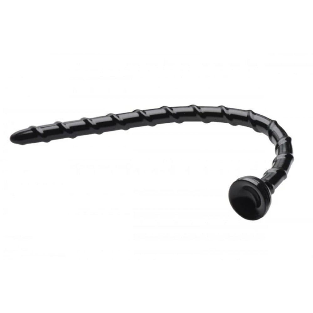 Анальний плаг для фістингу Swirl Thin Anal Snake 45,7 см