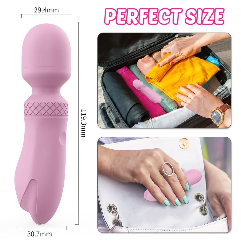 Мини-вибратор-микрофон Every Night Toys Scarlett лавандовый, 10 режимов вибрации