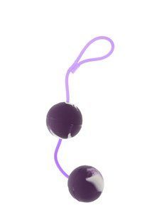 Вагинальные шарики Marbelized DUO BALLS, PURPLE