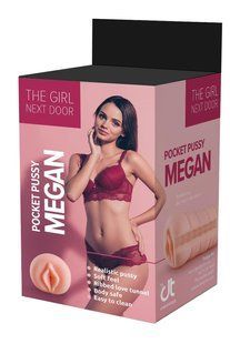 Мастурбатор вагіна реалістичний Dream Toys The Girl Next Door Megan тілесний