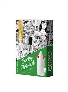 Презерватив із стимулюючими еластичними вусиками EGZO Cocky Friend латексний
