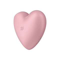 Кліторальний вібратор Серце Heart - Luftimpuls,рожевий