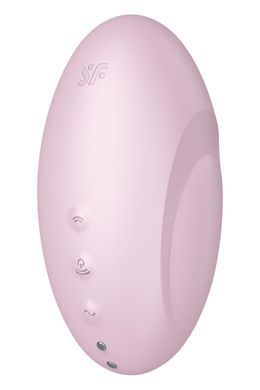 Вакуумный стимулятор клитора Satisfyer Vulva Lover 3 с вибрацией, розовый