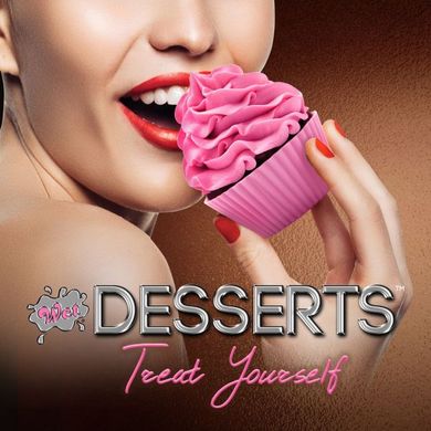 ПРОБНИК їстівний Лубрикант WET Desserts Frosted Cupcake (зі смаком кексу) 10 мл