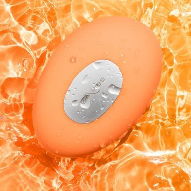 Клиторальный вибратор We-Vibe Temp Tangerine с функцией нагрева и охлаждения, оранжевый