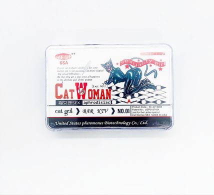 Высокоэффективные женские возбуждающие капли «Woman Cat» упаковка 4шт