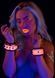 Наручники, що світяться в темряві Taboom Glow In The Dark Wrist Cuffs, рожеві