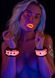Наручники, що світяться в темряві Taboom Glow In The Dark Wrist Cuffs, рожеві