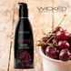 Лубрикант оральный на водной основе WICKED CHERRY с ароматом и вкусом вишни, 60 мл
