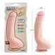 Фалоімітатор&nbsp;реалістичний з мошонкою Chisa T-skin ReaL Carnal&nbsp;Pleasure на присосці, тілесний