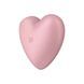 Клиторальный вакуумный вибратор Сердце Satisfyer Cutie Heart, розовый