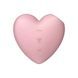 Клиторальный вакуумный вибратор Сердце Satisfyer Cutie Heart, розовый