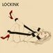 Бандажный набор фиксаторов для тела со съемными наручниками Lockink черный