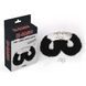 Наручники&nbsp;металлические&nbsp;Chisa Hi-Basic Fur-lined&nbsp;Handcuffs с&nbsp;черным мехом