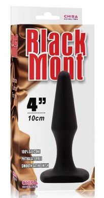 Плаг Black Mont 4.0" Silicone, Черный, Розмір упаковки: 18*9*5 см