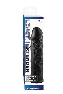 Насадка увеличивающая рельефная NMC Length Extender черная