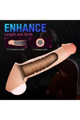 Реалистичный удлинитель пениса Blush Performance Plus Thrive силиконовый