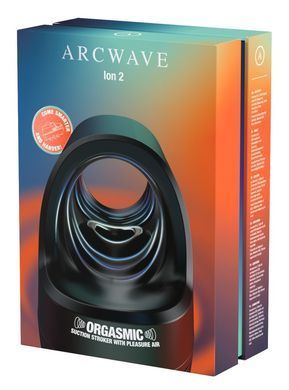 Мастурбатор з пульсацією Arcwave Ion 2 у комплекті з чохлом, чорний