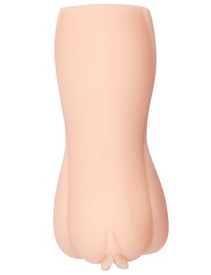 Мастурбатор реалистичный вагина бежевый, 15 х 1.5 см
