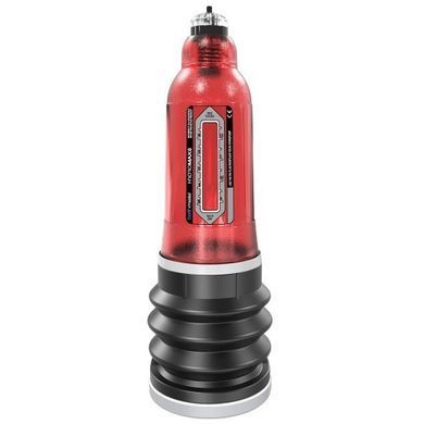 Гідромпа для збільшення пеніса Bathmate HYDROMAX 5 чорно-червона