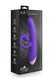Подвійний вібратор з технологією пульсації повітря Blush Oh Bunny, фіолетовий, 19.6 х 3.1 см