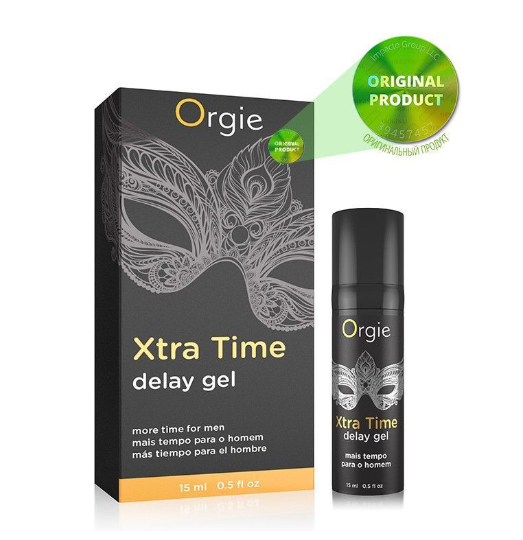 Гель-пролонгатор статевого акту Orgie "X-TRA TIME", 15 мл