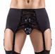Мужской пояс для чулок Sven Joy Ment Men's Suspender Belt с кружевной вставкой и шнуровкой, S