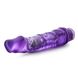 Вибратор реалистичный, на батарейках, фиолетовый, 23 х 3.7 см