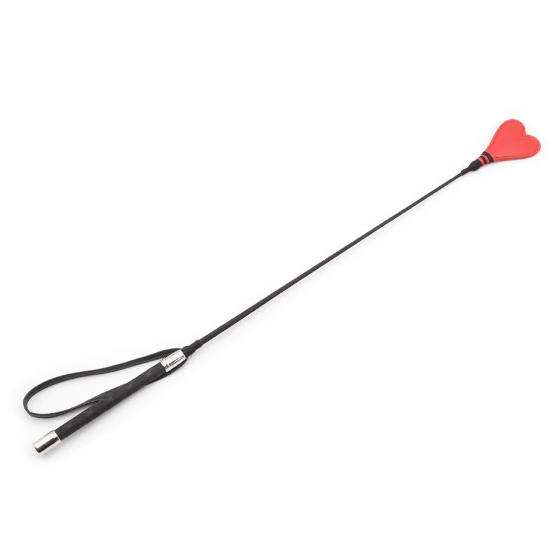 Стек DS Fetish Crop heart red