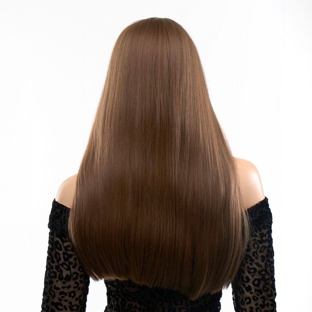 Перука довга з чубчиком Fetish Hair русявий, 60 см