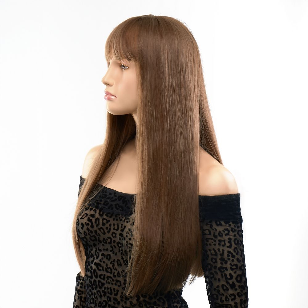 Перука довга з чубчиком Fetish Hair русявий, 60 см