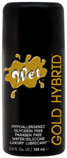 Лубрикант&nbsp;водно-силиконовый&nbsp;гибрид&nbsp;Wet&nbsp;Gold&nbsp;Hybrid&nbsp;148&nbsp;мл