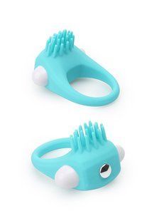 Эрекционное кольцо LIT-UP SILICONE STIMU RING 5 BLUE