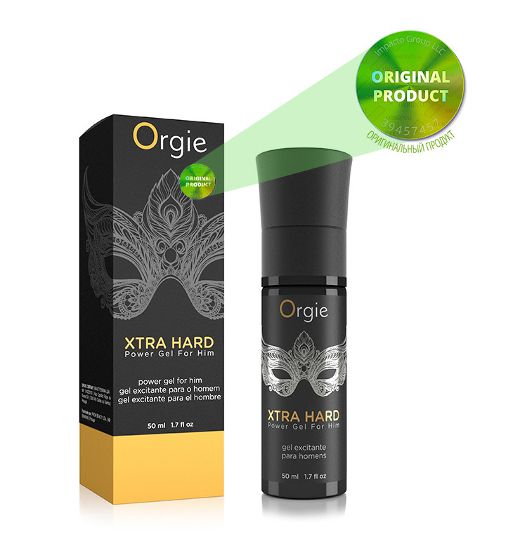 Гель для посилення ерекції Orgie "X-TRA HARD", 50 мл